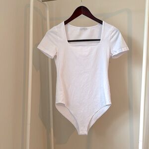 Mangopop White Bodysuit